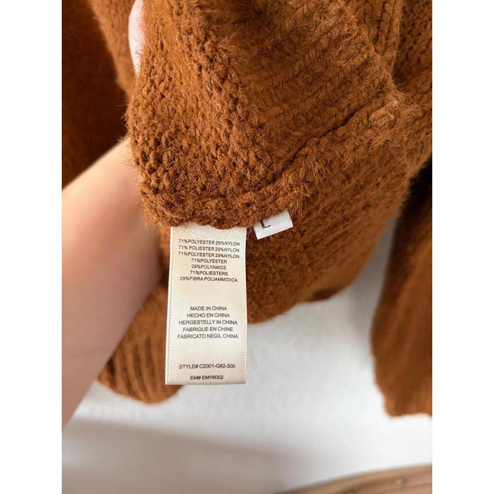 Cloth & Stone Anthropologie brown sweater size L. Super soft - Picture 3 of 4